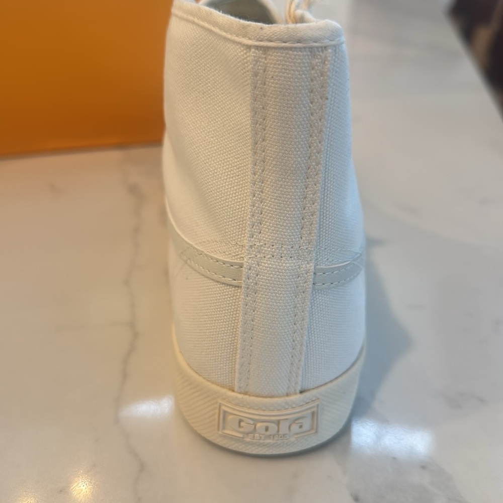 Gola Coaster High Sneakers in Off White - Picture 4 of 6